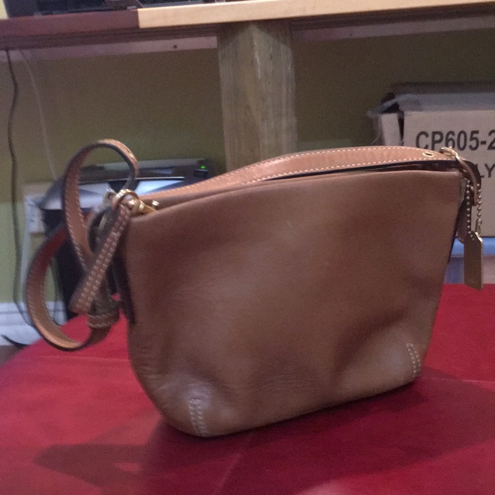 Leather mini purse